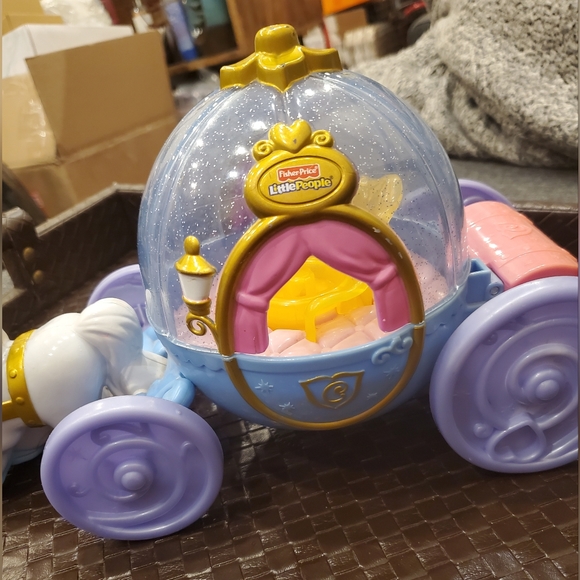Fisher-Price Little People Disney Princess, Cinderella's Coach - Picture 9 of 10